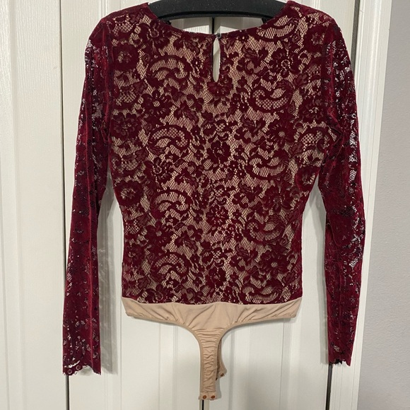 Gianni Bini Lace Bodysuit - Picture 3 of 6